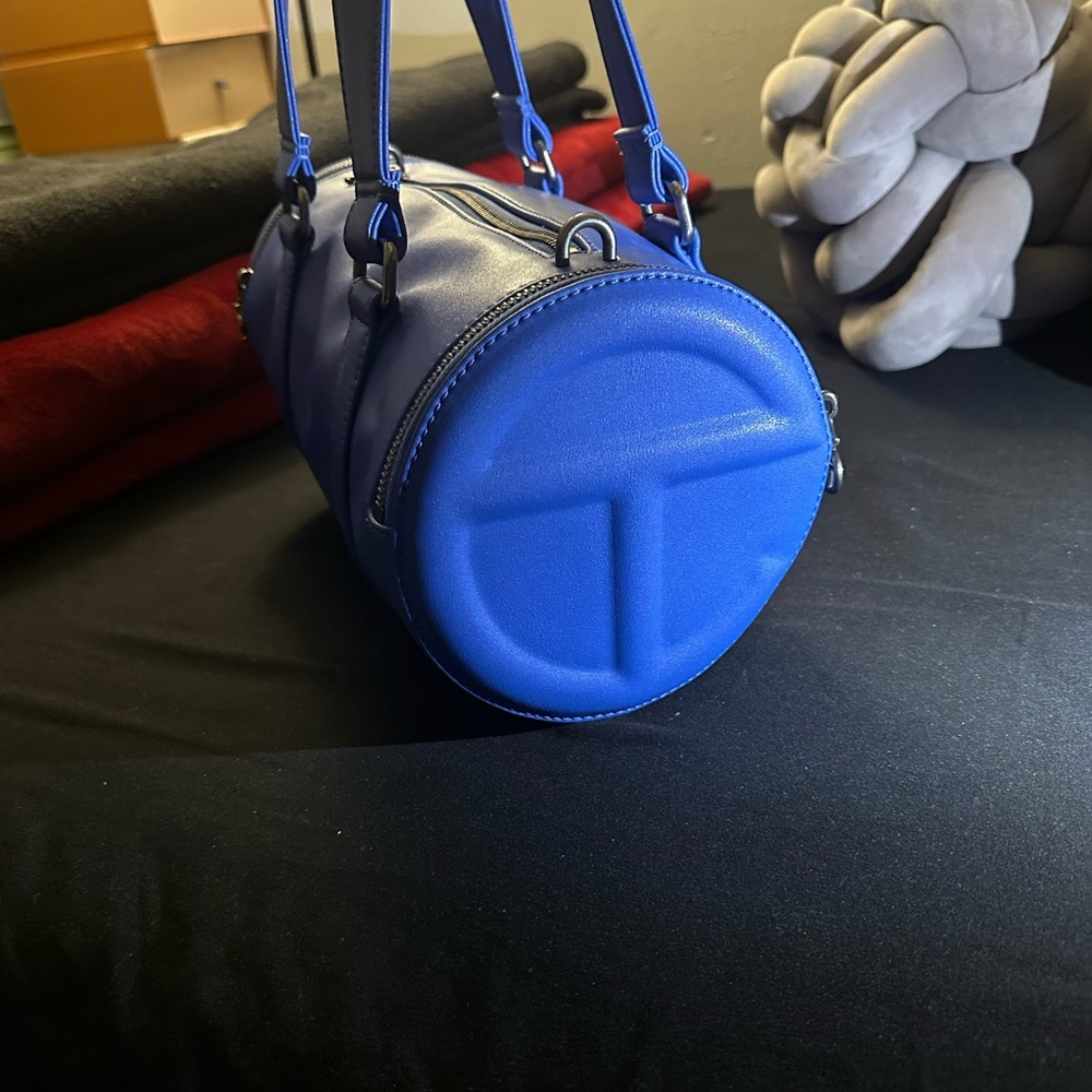 Telfar Royal Blue Cylinder Shoulder Bag